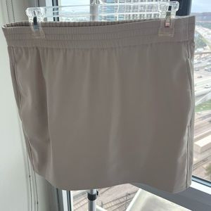 Aritiza Babaton Vegan Leather Pencil Skirt, Size M- White